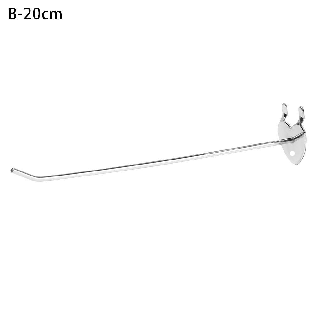 5Pcs Durable Home Hang Fits Panel Holder Display Hooks Storage Racks Retail Shop Peg Goods Shelf