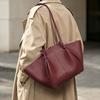 Large Capacity Tote Bag With Wing Detail Minimalist Chic Shoulder Daily Commute Urban Style