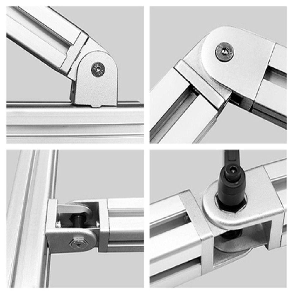 Zinc Alloy Hinge Connector Adjustable Hinge Flexible Joint Connector  Profile Connector