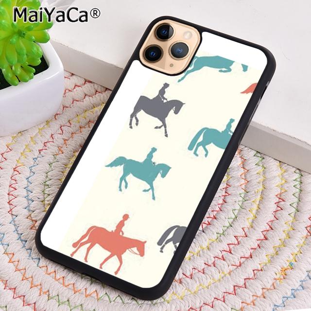 Horses Pattern Collage Phone Case For iPhone 17 Air 16 15 14 Plus 12 13 Pro Max Shell Cover Coque