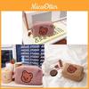 Teddy Plush Bear Makeup Bag With Large Capacity For Travel And Storage