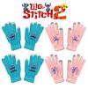Lilo Stitch Kids' Warm Touchscreen-Compatible Knit Mittens with Dopamine-Style Colorful Prints