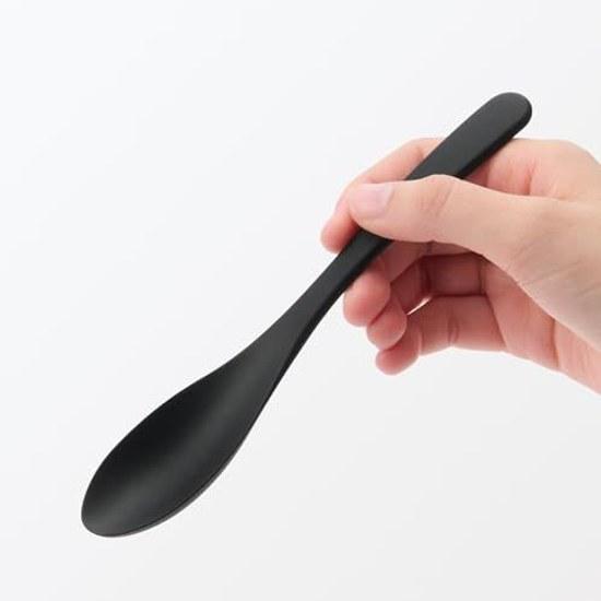 Muji Silicone Slim Spoon approximately 18 cm length