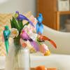6Pcs Realistic Artificial Feather Birds Simulation Models DIY Decor for Home Garden Gift Giving