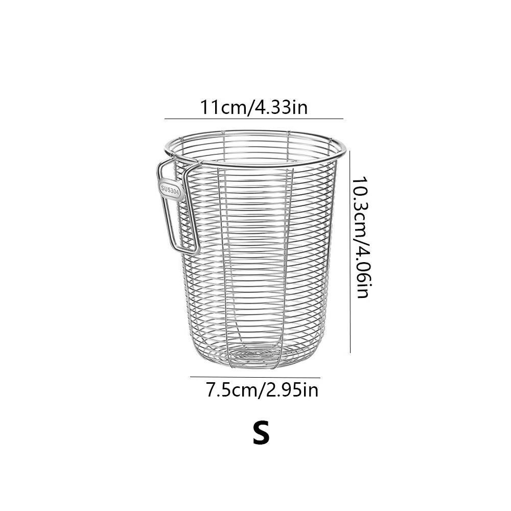 New Stainless Steel Chopstick Drying Rack Large Capacity Kitchen Storage Basket Chopstick Cage Portable Storage Container