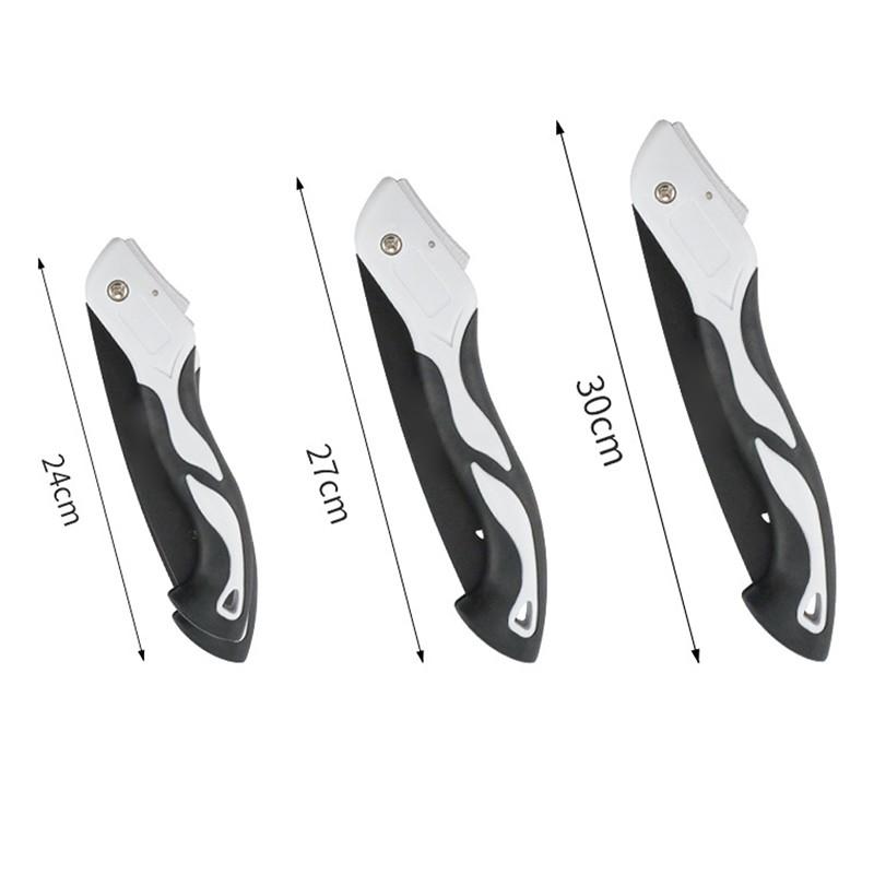 43cm 47cm 53cm Ağaç İşleme Katlanabilir Testere 3 Yan Taşlama Teflon Antipas Kaplama Günlük Testere Ağaç Düzelticiler Kamp için