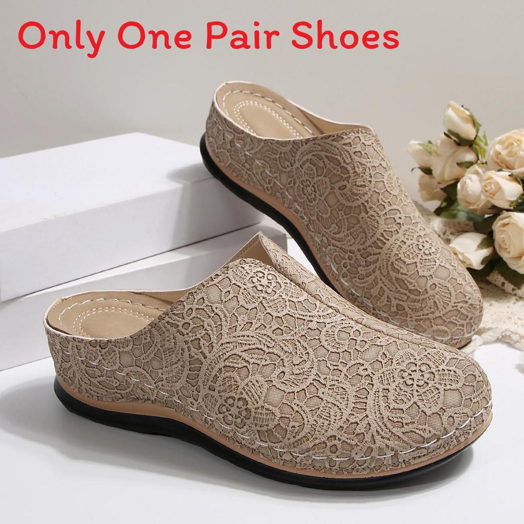 Fall Womens Platform Loafers With Embroidery And Rubber Sole For Casual Office Wear