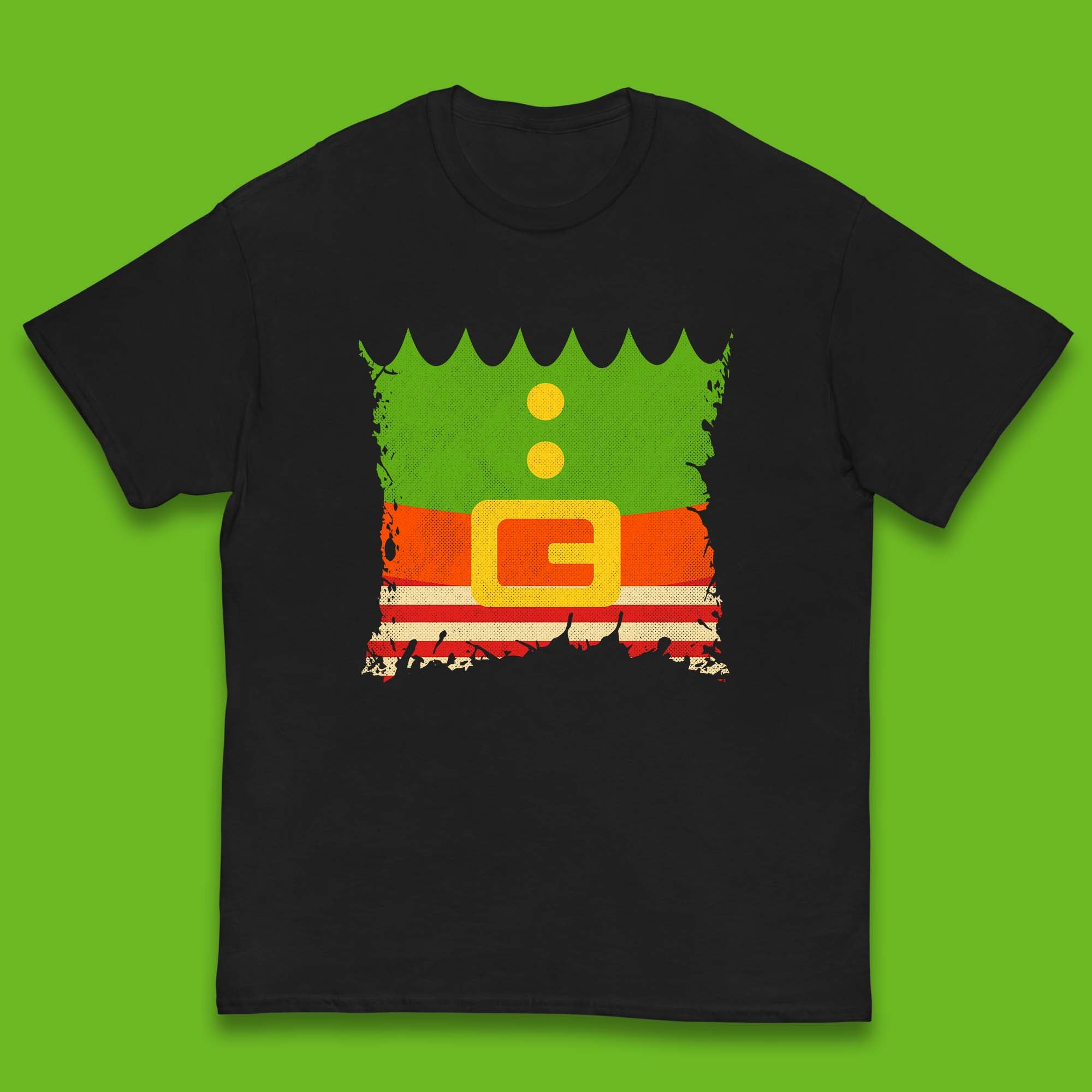 Christmas Santa Claus Suit Kids T Shirt 130