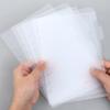 6pcs A5 Binder Dividers Planner Insets 6 Tabs Clear Acrylic Index Divider Refillable Page Protectors for 6 Ring Binder Notebook (A5)