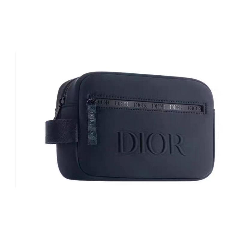 DIOR Wilderness Navy Space Cotton Cosmetic Bag Portable синий