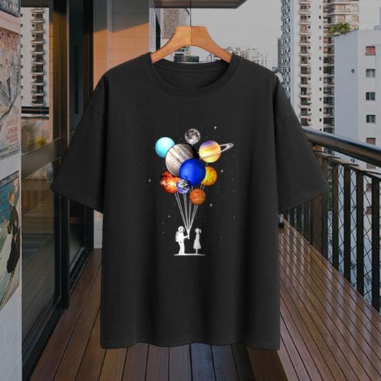 

Женская рубашка с круглым вырезом и мультяшным принтом, пуловер, повседневная футболка для повседневного ношения