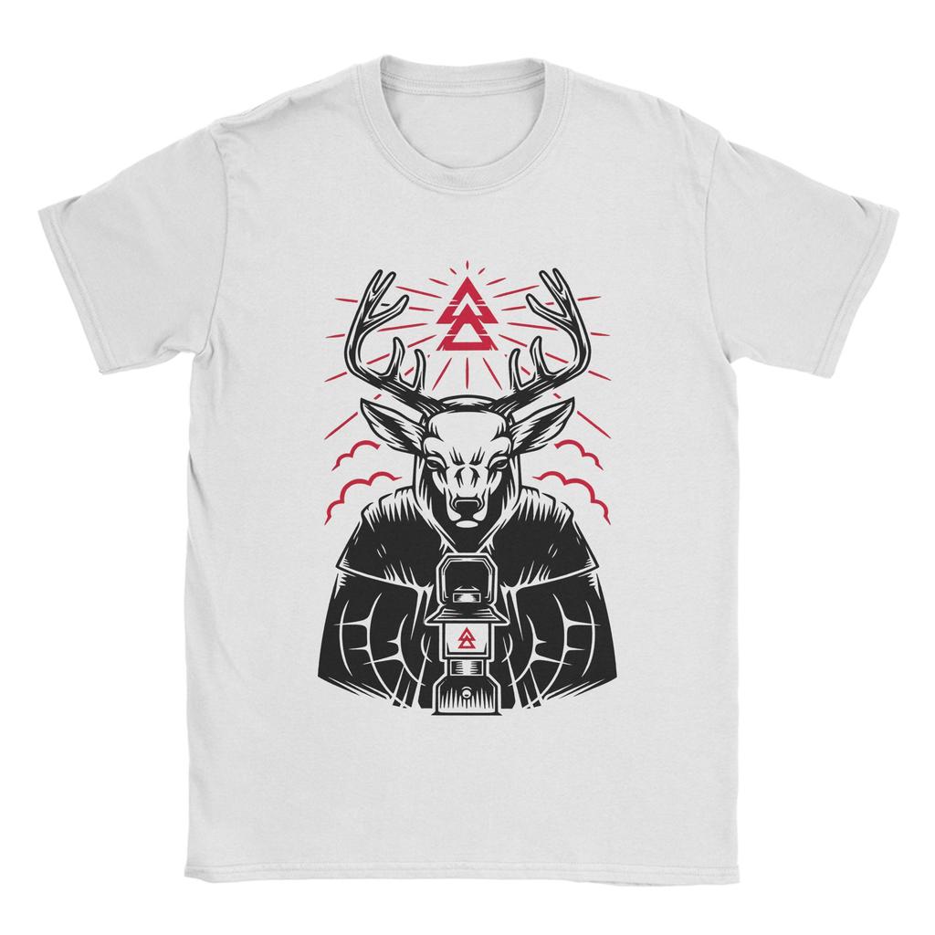Alan Wake TShirt for Unisex Inspired Old Gods Of Asgard Band Leisure 100 Cotton Tee Shirt O Neck Short Sleeve T Shirt Summer Tops