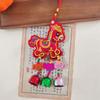 Embroidery Zodiac Sachet Pendant Door Hanging Hanging Tassel Sachet  Spring Festival