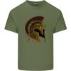 Spartan Helmet Gym Bodybuilding Training Unisexs Light Cotton TShirt