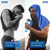 Lot de 2 serviettes rafraîchissantes à séchage rapide pour femmes, respirantes, absorbantes, pour enrouler autour du cou, du visage, parfait pour le sport, le camping, le fitness, le cyclisme, la course à pied, la pêche