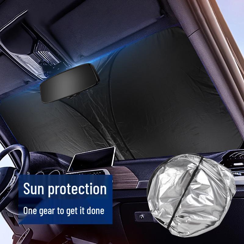 Car Windshield Sunshade: Heat Insulation & Interior Cooling Shield