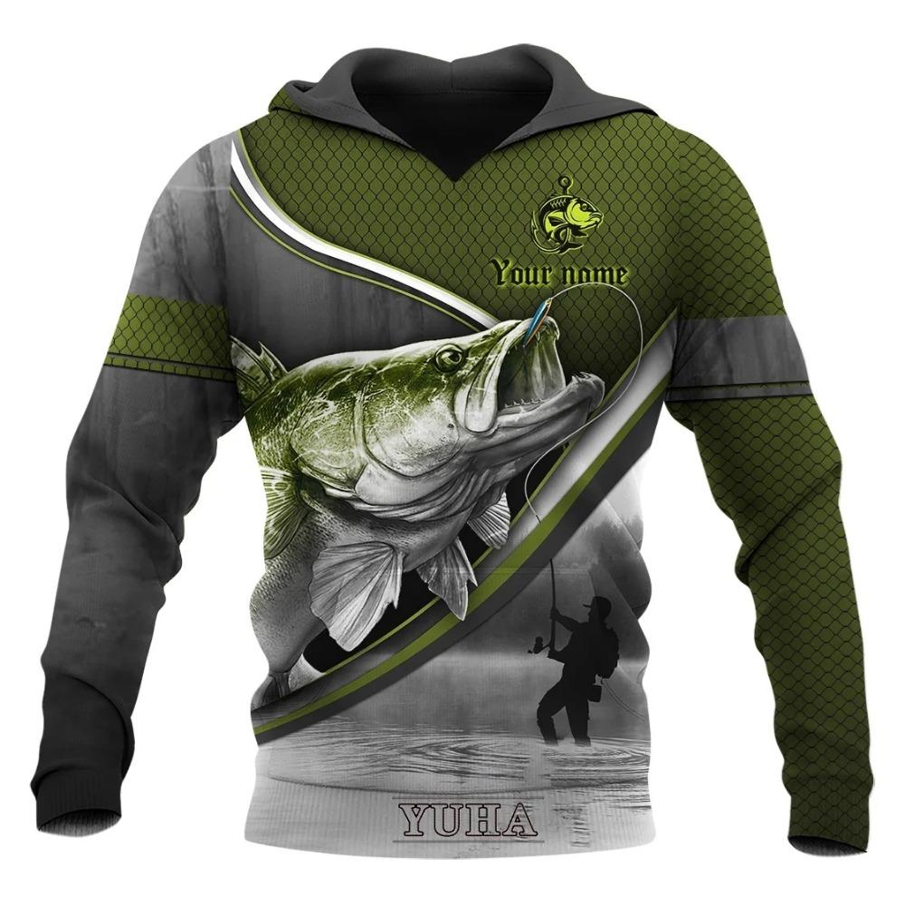 Felpe Animal Fisher Marlin Tuta da Uomo Felpe con Cappuccio Mimetiche da Pesca Per Uomo Moda Streetwear Harajuku Y2k Pullover con Stampa 3D