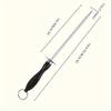 1PC Sharpener Rod Carbon Steel Knife Durable Easy-to-use with Non-Slip Handle Sharpening Blade Rod Knife Kitchen Tools
