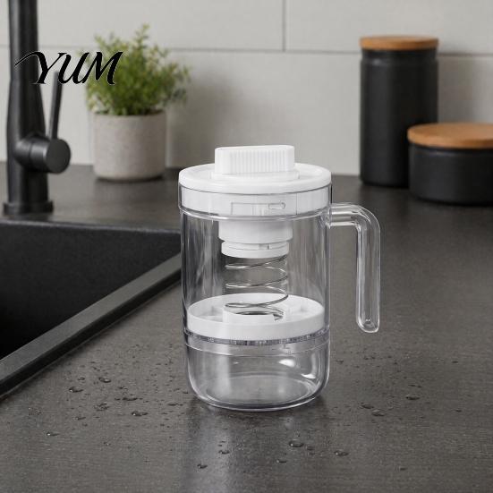 Reusable Yogurt Strainer Cloth Greek Strainer, Spiral Pressing Structure Making Kit, Effective Separation Healthy Dessert Maker of Whey Presser, Thick