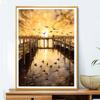 5d DIY Diamant Malerei Kreuzstich Sonnenuntergang Landschaft Diamant Stickerei Mosaik voller Runde Bohrer Home Decor Kunst