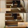 5pcs 100X20cm Staircase Mat Self-adhesive Safety Door Mat Soft Stripe Non-Slip Stair Tread Carpet Mat Home Decor