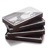 Sophisticated Sturdy Wood Jewelry Display Container with Waterproof and Clear Acrylics Top Accessory for Organization