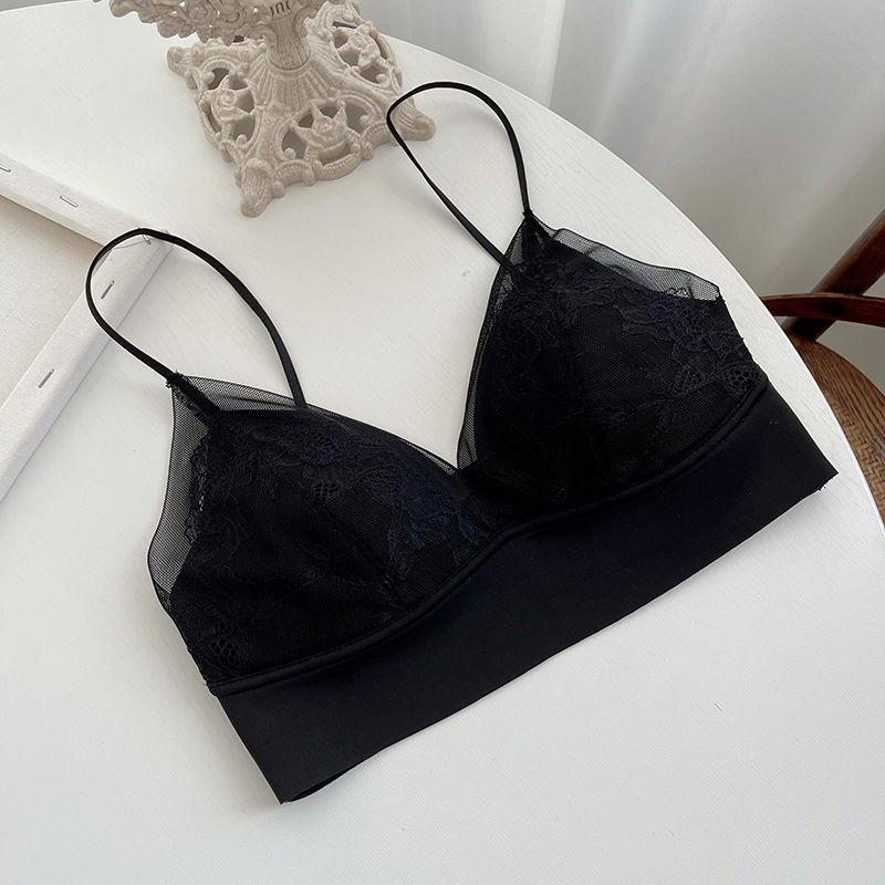 Lenjerie intimă fără spate, fără sârmă, anti-alunecare, push-up, bustier în stil franțuzesc, sutien fără cusături pentru adolescente, vestă subțire, bandeau