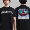Helloween 2026 North American Tour Wizard Poster Print Tee Power Metal Band Streetwear Casual Unisex Top with Tour Dates