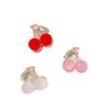 10PCS Cherry Themed Hair Claw Clip Fashionable Acrylic Claw Clip for Girls and Women Fruit Theme Braid Clip for Kids