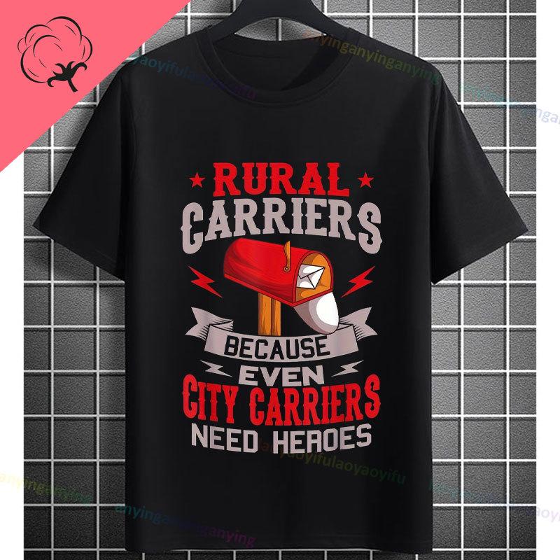 Funny Rural Carrier The Unisex The Myth The Legend Postal Worker Tshirt 100 Cotton Short Sleeve Casual Humor Style Tshirt