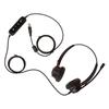 Telephone Headset Volume Adjustment Microphone Mute USB Binaural Customer Service Headset for Telema