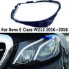 For Mercedes Benz E Class W213 2016 2017 2018 2019 2020 front Car Headlight Cover Lens Shell Lampcover Lampshade Headlamp Light
