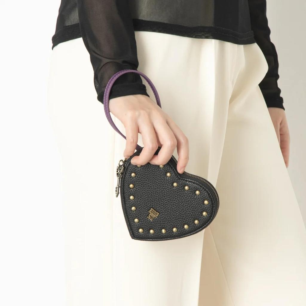 Anna Sui Heart Lock Pouch