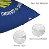 Buen Camino De Santiago Square Pillowcases Home Compostela Peregrino Cushion Cover Cute Home Decoration Throw Pillow Case 40*40