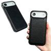 For iPhone Air Case Calf Texture PU Leather Anti Fingerprint Back Phone Cover