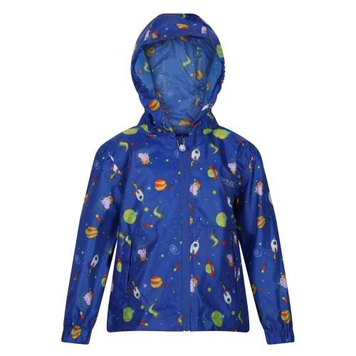 

Regatta Childrens/Kids Peppa Pig Cosmic Packaway Raincoat 6-12