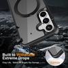 Magnetic for Samsung Galaxy S25/S24 Ultra Plus Case [Compatible With Magnetic] with Stand,Drop Protection] Translucent Back Slim