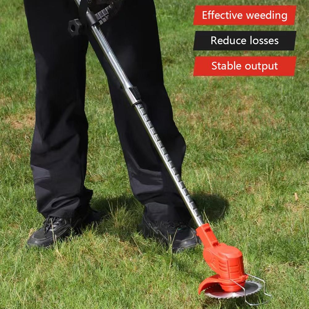 2025 New Cordless Handheld Electric Grass Trimmer Adjustable Lawn Mower Garden Tool Compatible With Makita 21V Battery