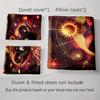 Zodiac Ram Design. Bedding, Duvet Cover Sets, Duvet Covers, Pillowcases, Birthday Gifts (1 * Duvet Cover 2 * Pillowcases, Without Duvet Insert)