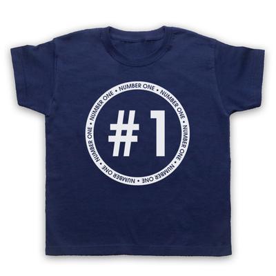 Nummer Eins Retro Slogan Hipster Lustig Cool Kinder Kind T-Shirt