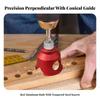 Woodworking Drilling Guide with Bushings Handheld Tool Universal for Workshop
