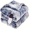 Plush Electric Blanket Winter Warm Blankets 10-Hour Auto Shut Off 6 Heating Levels Fast Warming for Cozy Comfort Two People Bedding Sofa Thin Quilt