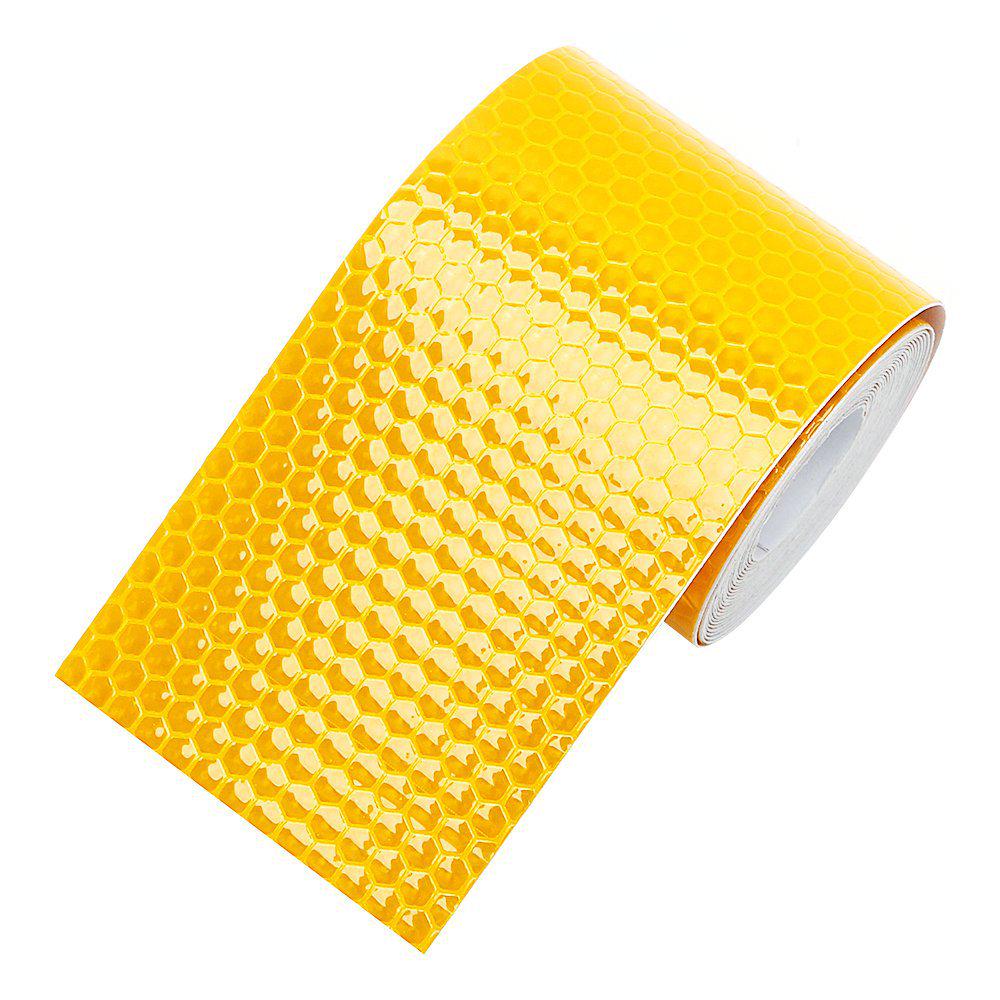 5cm x 3m Self-Adhesive Reflective Warning Strip for School Buses, Trucks, & Bicycles - Night Visible Decoration Sticker