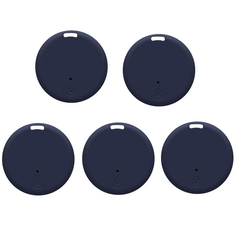 5pcs For IOS Android Smart Finder Locator Accessory Mini GPS Tracker Bluetooth 5.0 Anti-Lost Device Tracking Pets Kid Bag Wallet