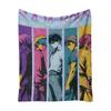 150*200cm Anime Peripheral Printed Warm Blanket