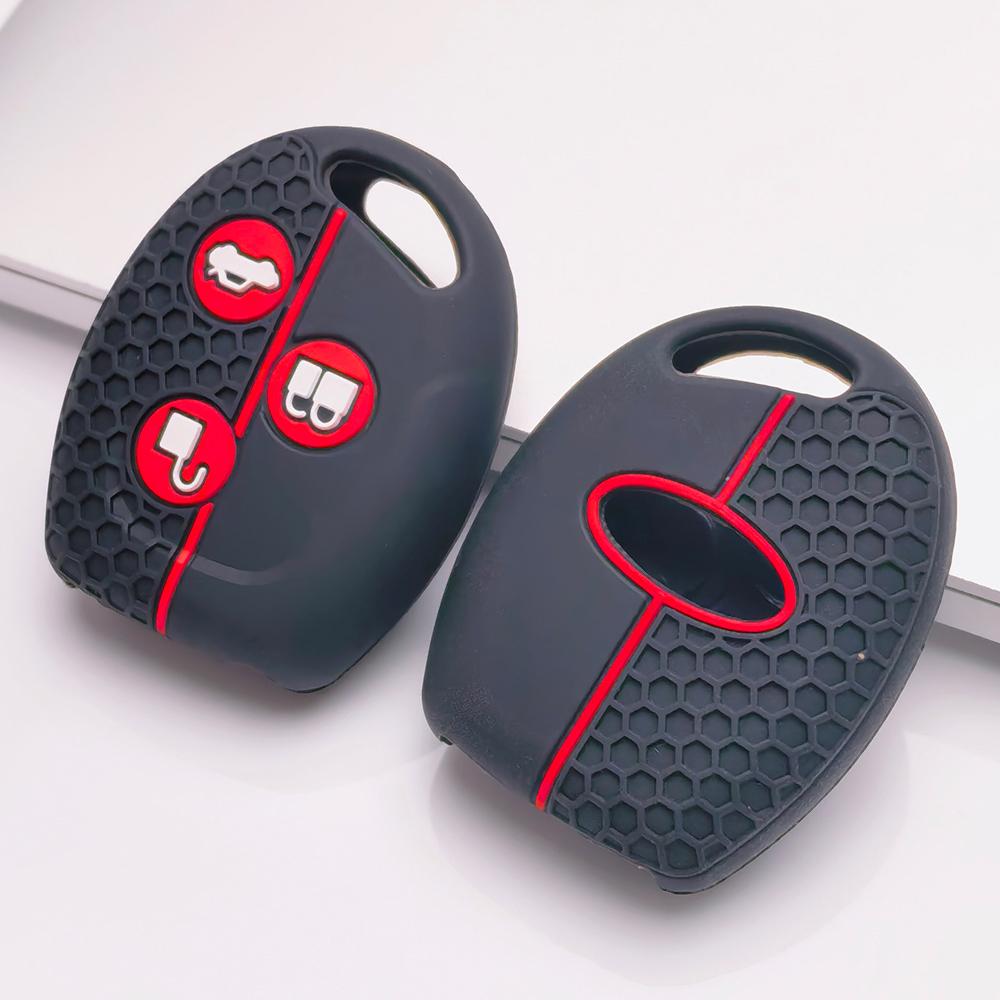 Key Holder Cover for Ford Focus C-Max Mondeo Fiesta MK3 MK4 MK5 MK7 Anti-Scratch Surface Shockproof Structure Soft Grip Texture Easy Install Design