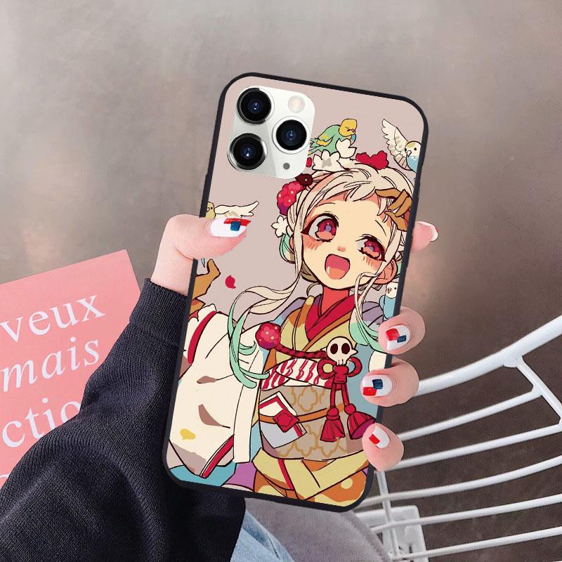 Japan Anime Hanako Kun Yugi Phone Case For iPhone SE 2020 SE3 2022 13 12 Mini 11 Pro 7 8 5 6 6S Plus X XR XS Max Silicone Fundas