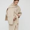 HAVEC Fine wool muffler / Beige