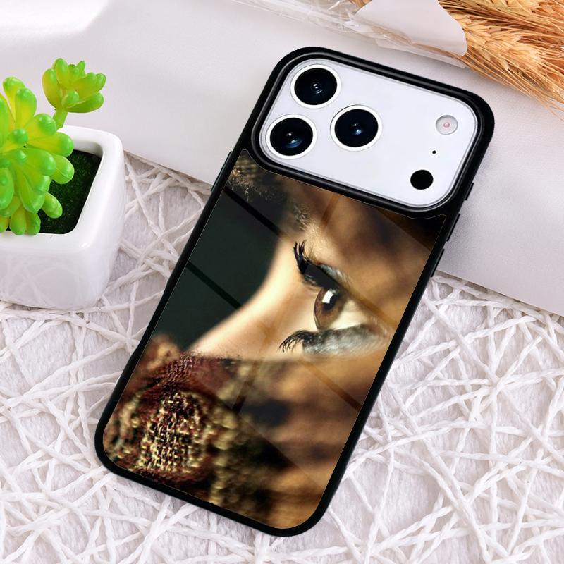 

Islamic Hijab Gril Eye Queen Phone Case for iPhone 17 Air 16 15 11 12 14 13 Pro Max Shockproof Cover iPhone 11