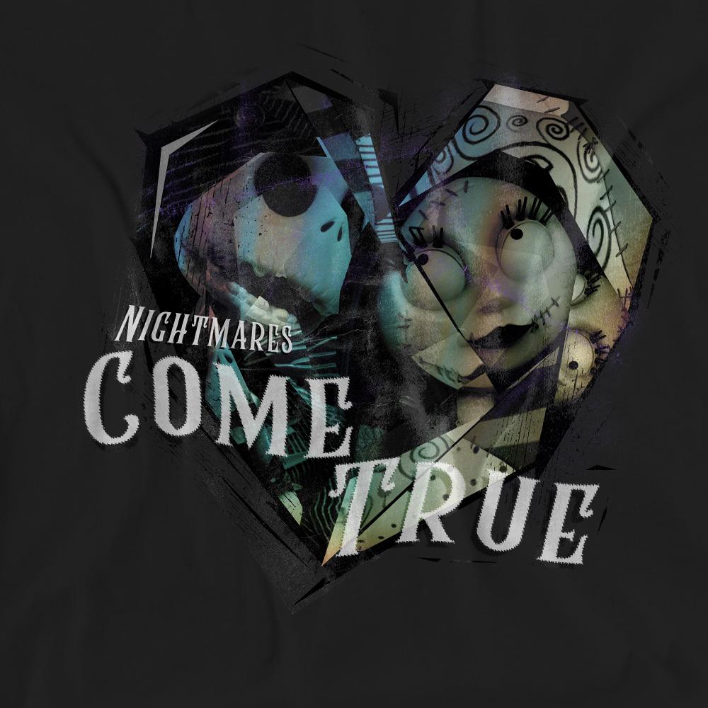 The Nightmare Before Christmas Unisex Adult Nightmares Come True T-Shirt